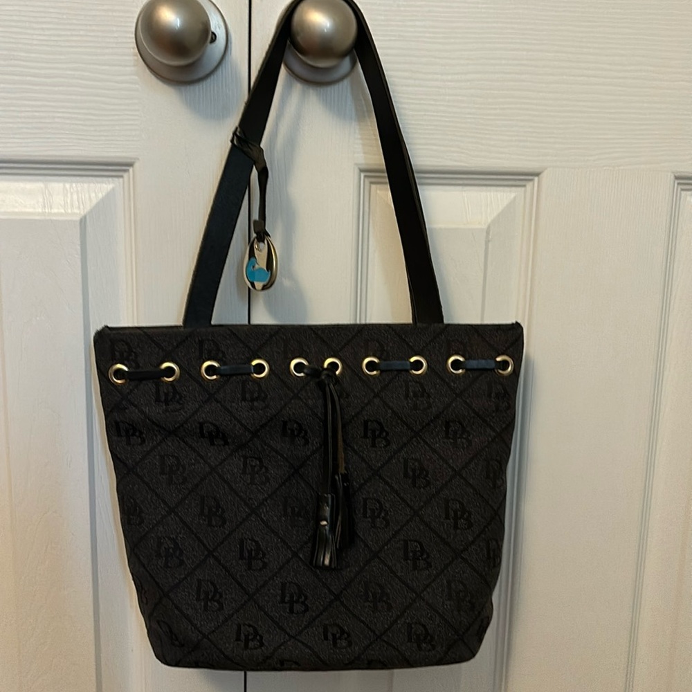 Dooney and Bourke Black Tote with Protection Bag
